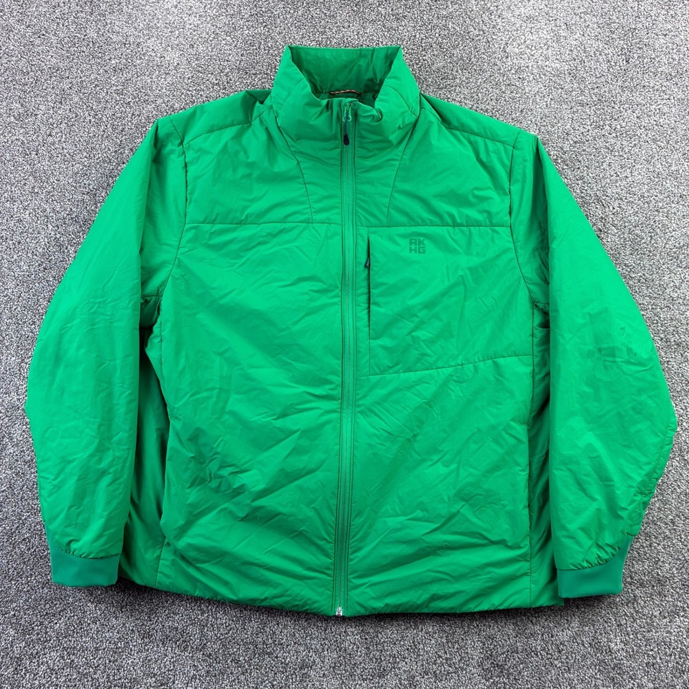 Alaskan Hard‎ Gear Livengood Jacket Mens XL Green Duluth Trading Insulated 30481